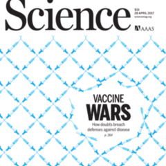 Lab Research Featured in Science Cover Story on Vaccines