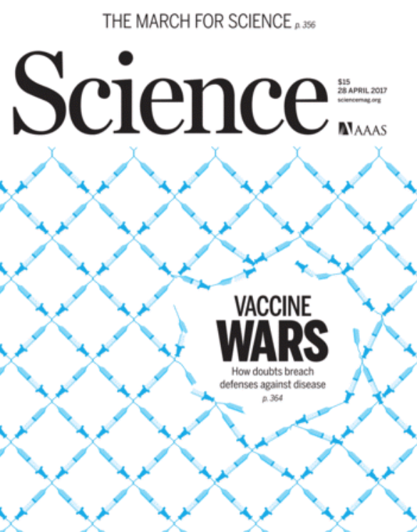 Lab Research Featured in Science Cover Story on Vaccines
